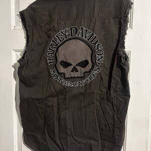 Harley-Davidson Black Sleeveless Vest
